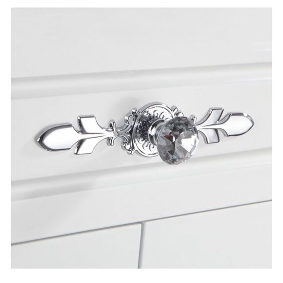 6 Stunning Crystal Cabinet Pulls - Picture 4 of 5